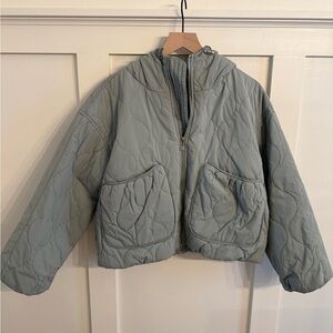 Target Quilted Hooded Jacket All in Motion